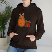Christmas cat Unisex Heavy Blend™ Hooded Sweatshirt
