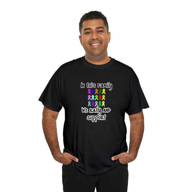 Cancer Support Unisex Heavy Cotton Tee