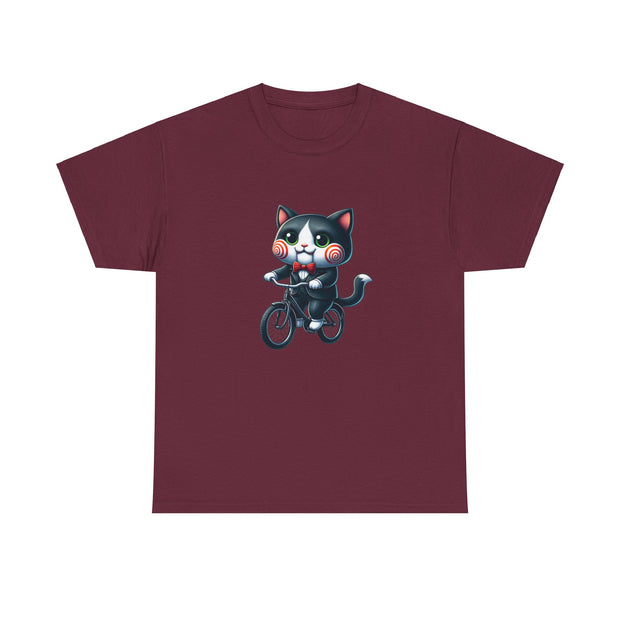 Horror Movie Cats Unisex Heavy Cotton Tee