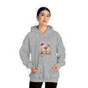 Christmas cat Unisex Heavy Blend™ Hooded Sweatshirt