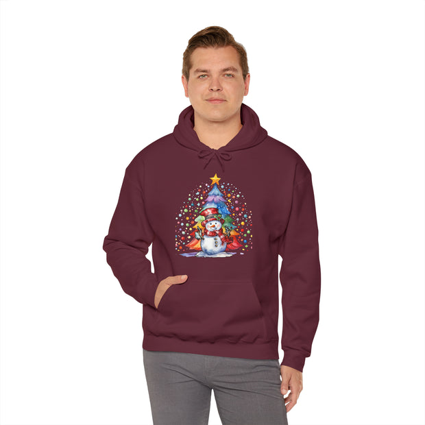 Snowman Unisex Heavy Blend™ Hooded Sweatshirt