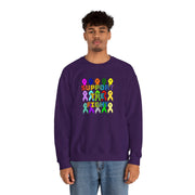 Support the Fight Unisex Heavy Blend™ Crewneck Sweatshirt
