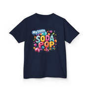 Kids Soda Pop Tee, Fun T-Shirt, Cute Apparel for Kids, Gift for Birthdays, Playdate Outfit, Colorful Kidswear