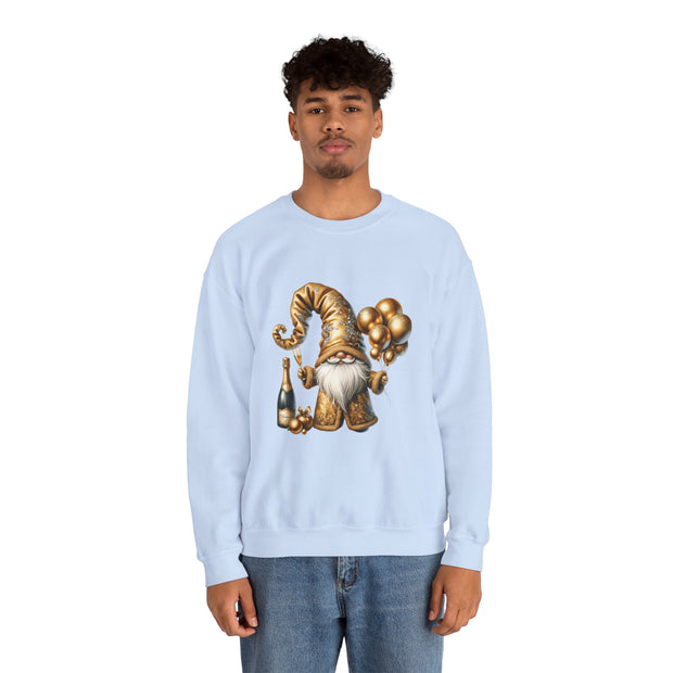 New Year Gnome Unisex Heavy Blend™ Crewneck Sweatshirt