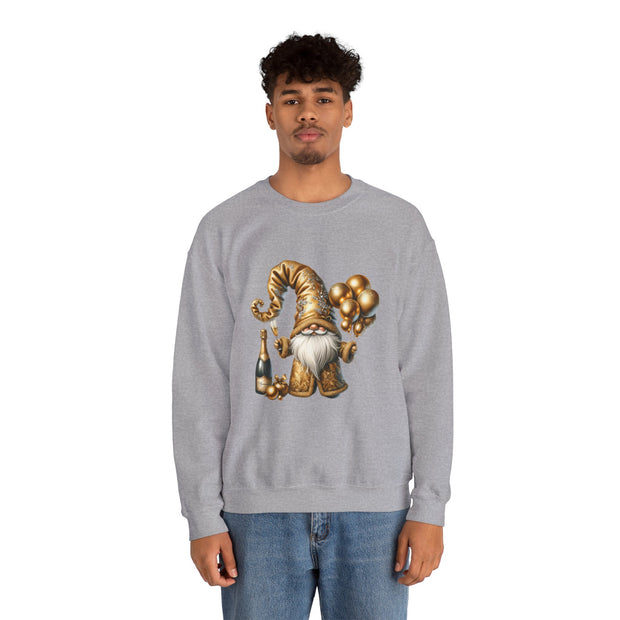 New Year Gnome Unisex Heavy Blend™ Crewneck Sweatshirt