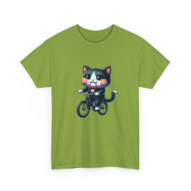 Horror Movie Cats Unisex Heavy Cotton Tee