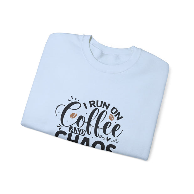Coffee and Chaos Unisex Heavy Blend™ Crewneck Sweatshirt