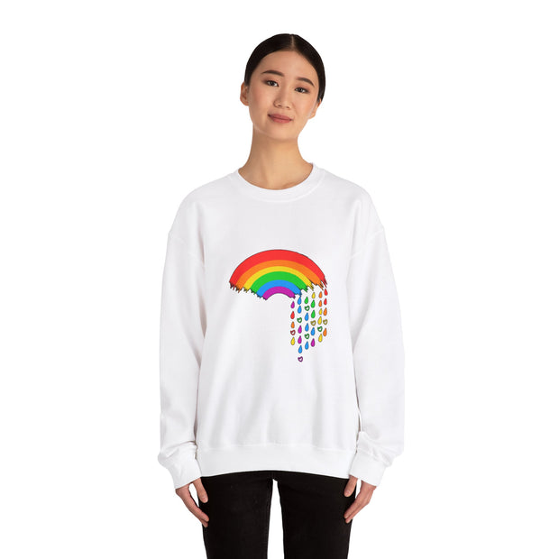Raining Pride Unisex Heavy Blend™ Crewneck Sweatshirt