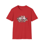 Mom Flowers Unisex Softstyle T-Shirt