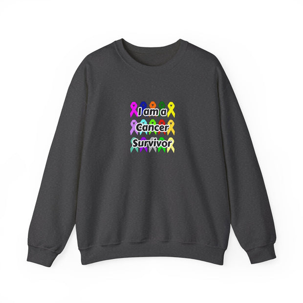 Cancer Survivor Unisex Heavy Blend™ Crewneck Sweatshirt