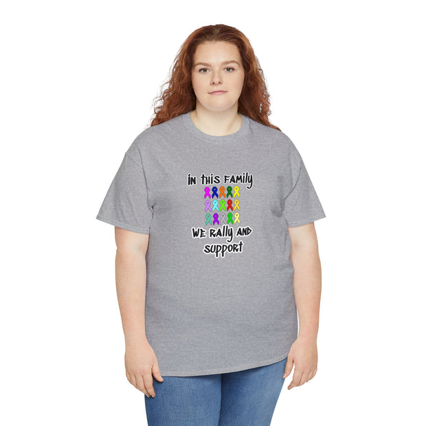 Cancer Support Unisex Heavy Cotton Tee