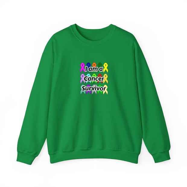 Cancer Survivor Unisex Heavy Blend™ Crewneck Sweatshirt
