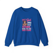 Just a Girl Unisex Heavy Blend™ Crewneck Sweatshirt