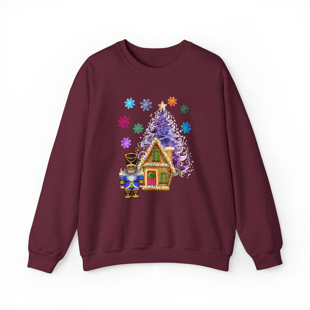 Gnome Nutcracker Unisex Heavy Blend™ Crewneck Sweatshirt