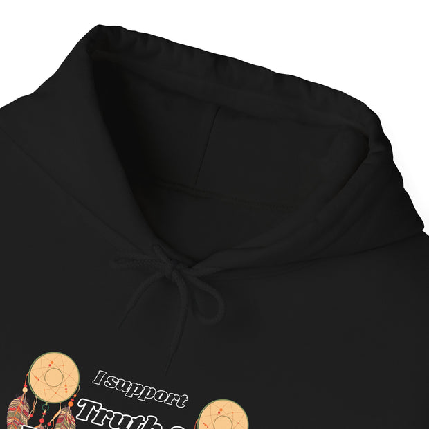 I Support Truth & Reconciliation Unisex Heavy Blend™ Hooded Sweatshirt