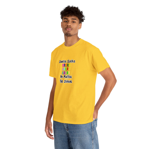 Cancer Sucks Unisex Heavy Cotton Tee