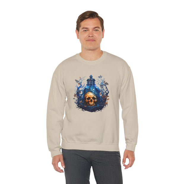 Bottled Skull Unisex Heavy Blend™ Crewneck Sweatshirt