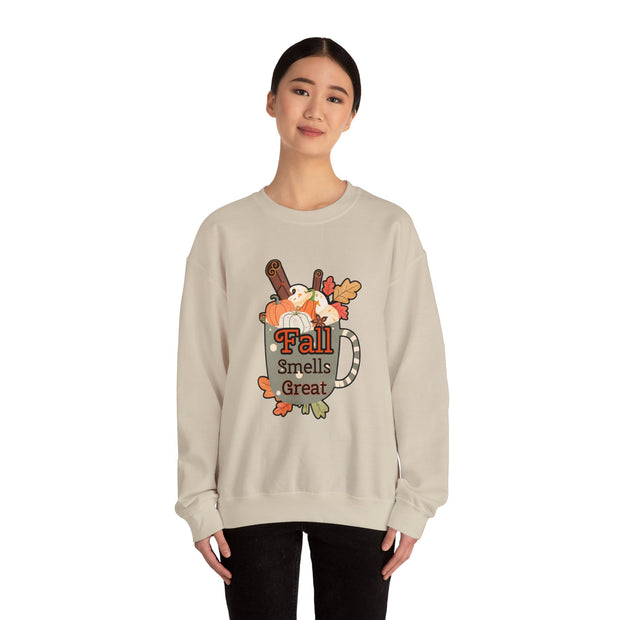 Fall Smells Great Unisex Heavy Blend™ Crewneck Sweatshirt