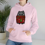 Christmas Cat Unisex Heavy Blend™ Hooded Sweatshirt