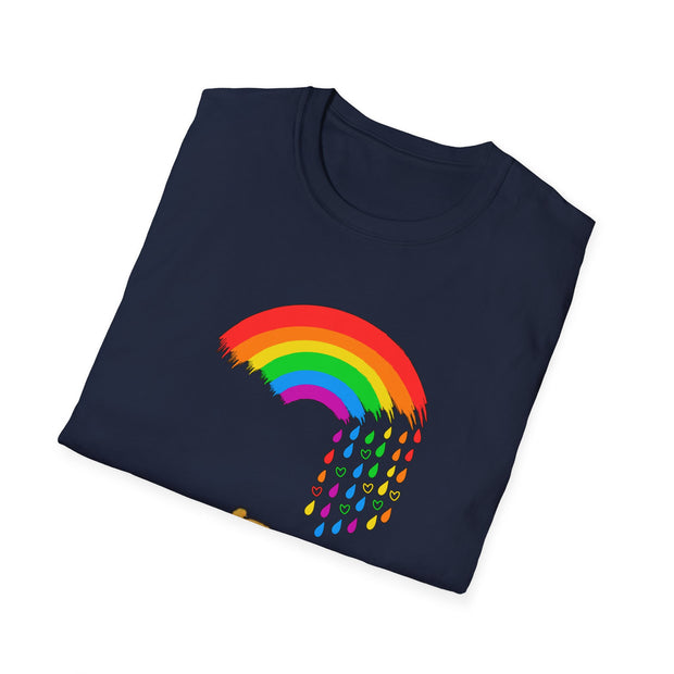 Winnie the Pooh Raining Pride Unisex Softstyle T-Shirt