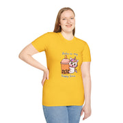 Unicorn Boba Unisex Softstyle T-Shirt