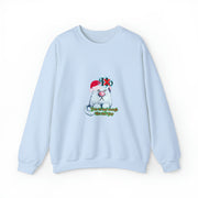 Christmas cat Unisex Heavy Blend™ Crewneck Sweatshirt