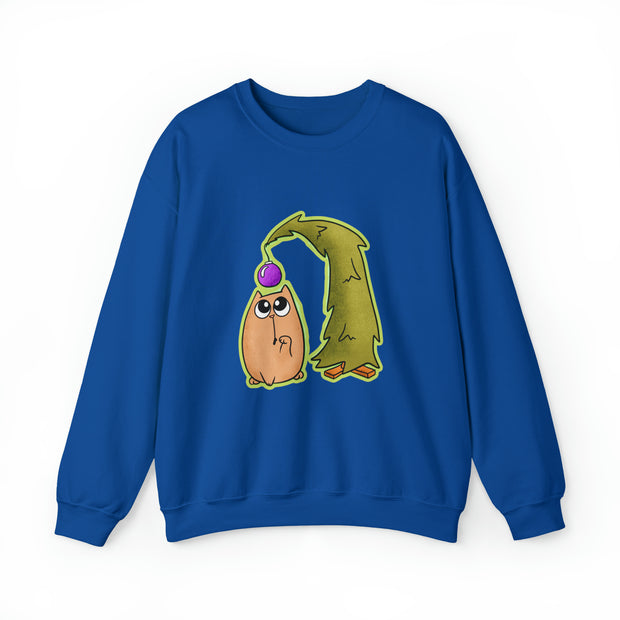 Christmas cat Unisex Heavy Blend™ Crewneck Sweatshirt