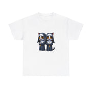 Horror Movie Cats Unisex Heavy Cotton Tee