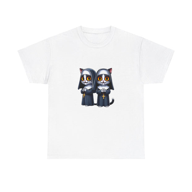 Horror Movie Cats Unisex Heavy Cotton Tee