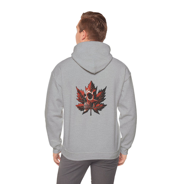 Maple Leaf Skull Unisex Heavy Blend™ Hooded Sweatshirt
