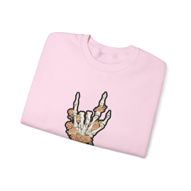 Rockin this Mom Life Unisex Heavy Blend™ Crewneck Sweatshirt