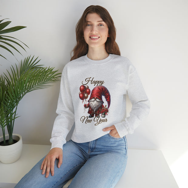 Gnome New Year Unisex Heavy Blend™ Crewneck Sweatshirt