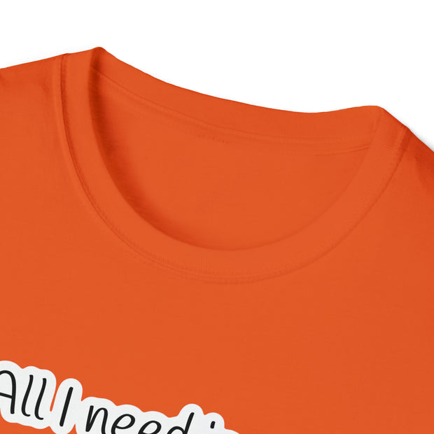 Books, Cat & Coffee Unisex Softstyle T-Shirt