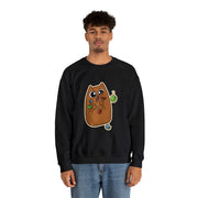 Christmas cat Unisex Heavy Blend™ Crewneck Sweatshirt