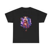 Anime Female Demon Unisex Heavy Cotton Tee