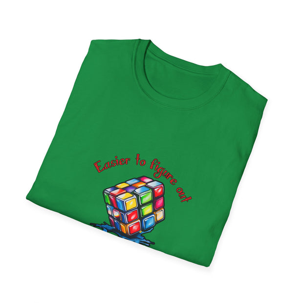 Rubik Cube Unisex Softstyle T-Shirt