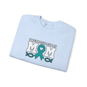 Teal for Mom Unisex Heavy Blend™ Crewneck Sweatshirt