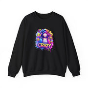 Graffiti Anime Girls Unisex Heavy Blend™ Crewneck Sweatshirt