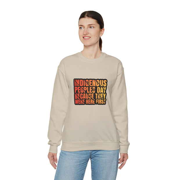 Indigenous Peoples Day Unisex Heavy Blend™ Crewneck Sweatshirt