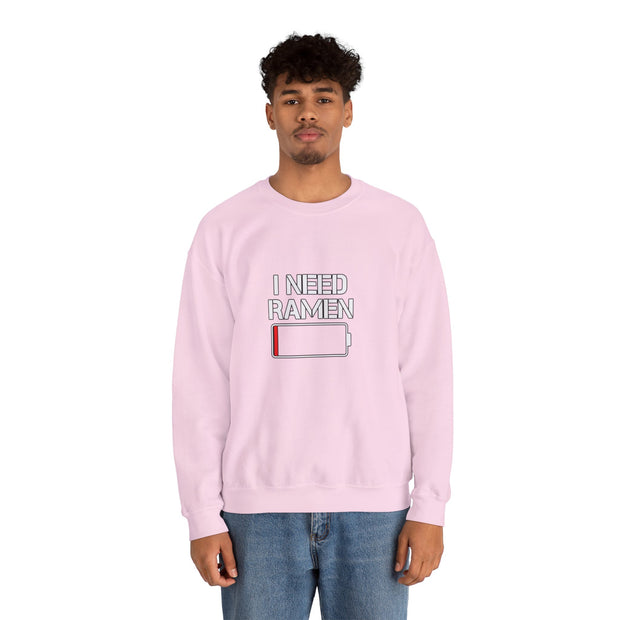 I Need Ramen Unisex Heavy Blend™ Crewneck Sweatshirt