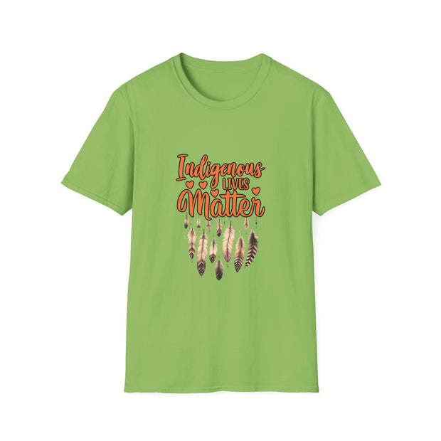 Indigenous Lives Matter Unisex Softstyle T-Shirt