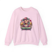 Graffiti Anime Girls Unisex Heavy Blend™ Crewneck Sweatshirt