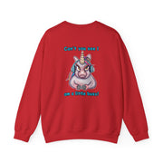 Busy Gaming Unicorn Unisex Heavy Blend™ Crewneck Sweatshirt