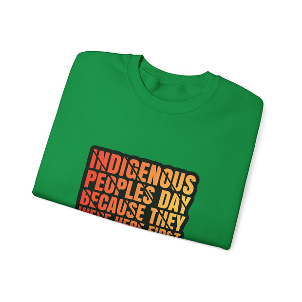 Indigenous Peoples Day Unisex Heavy Blend™ Crewneck Sweatshirt