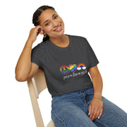 Peace Love and Pride Unisex Softstyle T-Shirt