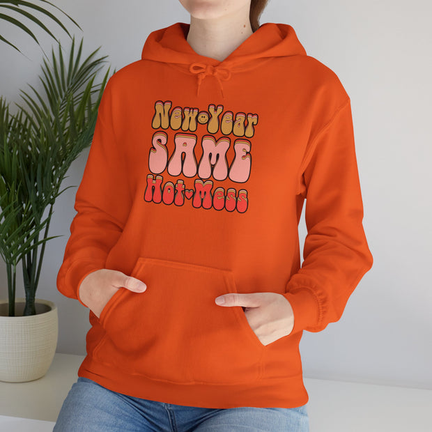 Same Hot Mess Unisex Heavy Blend™ Hooded Sweatshirt