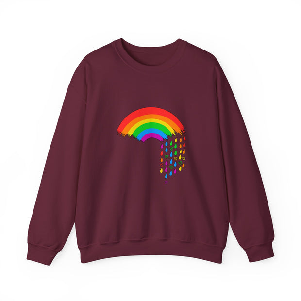Raining Pride Unisex Heavy Blend™ Crewneck Sweatshirt
