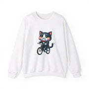 Horror Movie Cats Unisex Heavy Blend™ Crewneck Sweatshirt