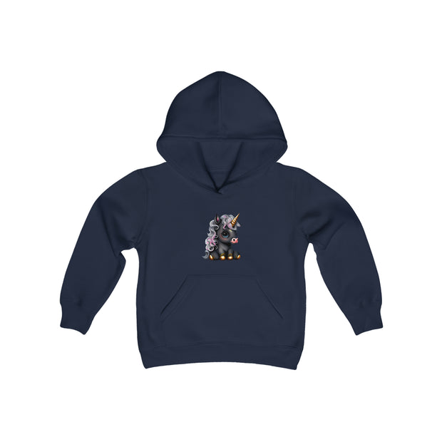 Unicorn Youth Heavy Blend Hooded Sweatshirt