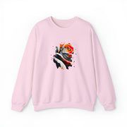 Rose Unisex Heavy Blend™ Crewneck Sweatshirt